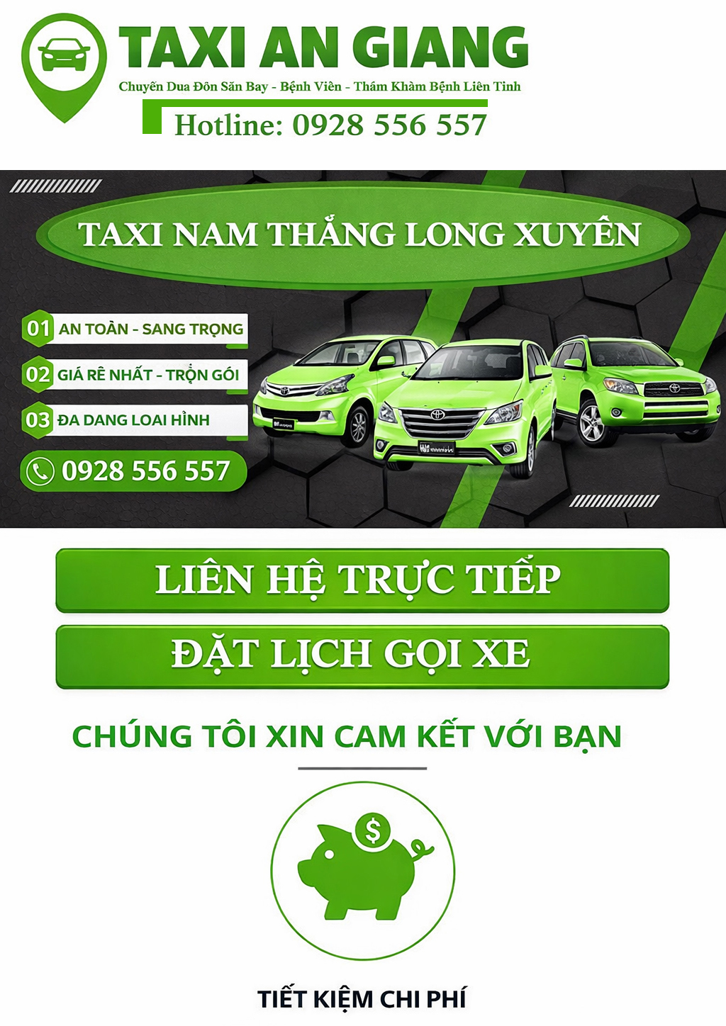 Taxi Nam Thắng Long Xuyên